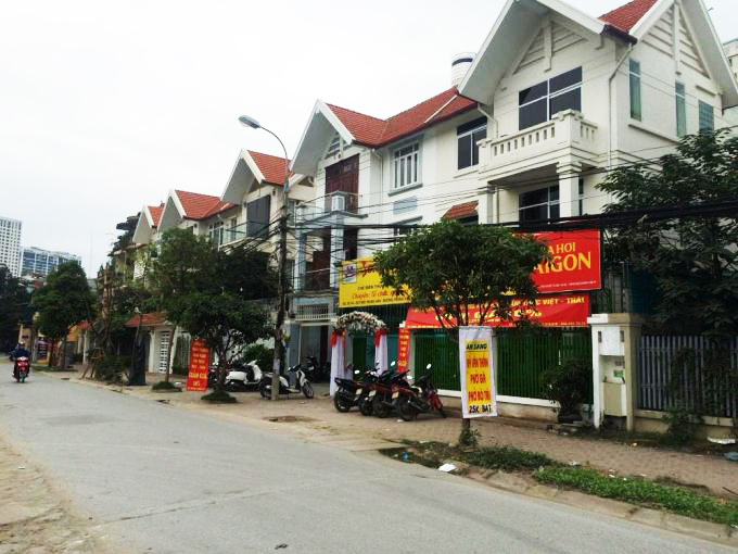 Đất Biệt thự 200m2 , khu phố biệt thự kinh doanh Phú An Khang 
