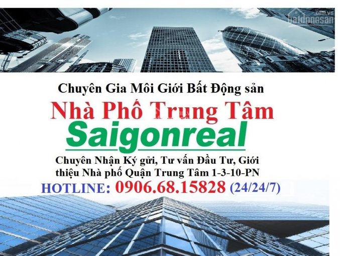 Nhà MT Nguyễn Sơn Hà, Quận 3, DT: 7x15m, Xây 6 lầu, Giá 24 tỷ