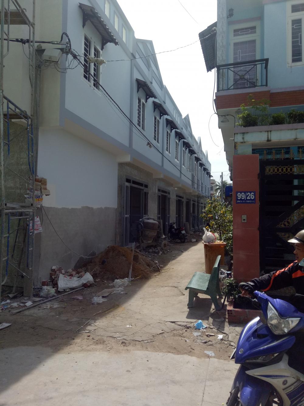 Nhà bán quận 12 đường Thạnh Lộc 40, 3x12m, giá 950 triệu