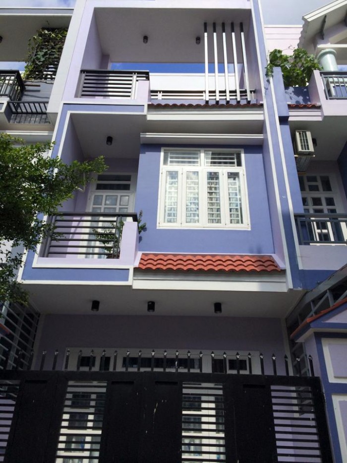 Cần bán nhà  mới xây 1T 3L DT 54m2 sổ riêng đường 5m ngay đường 19 Phạm Văn Đồng đúng 3.9 tỷ