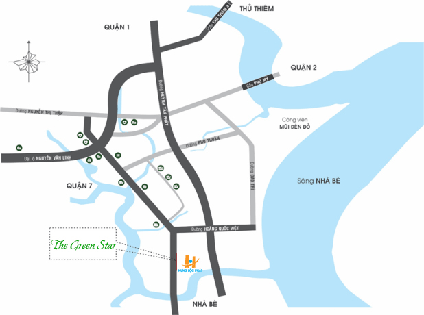 Bán biệt thự Green Star đường Nguyễn Lương Bằng khu compound, DT 7x18m, 2 lầu+áp mái chỉ từ 8,5 tỷ