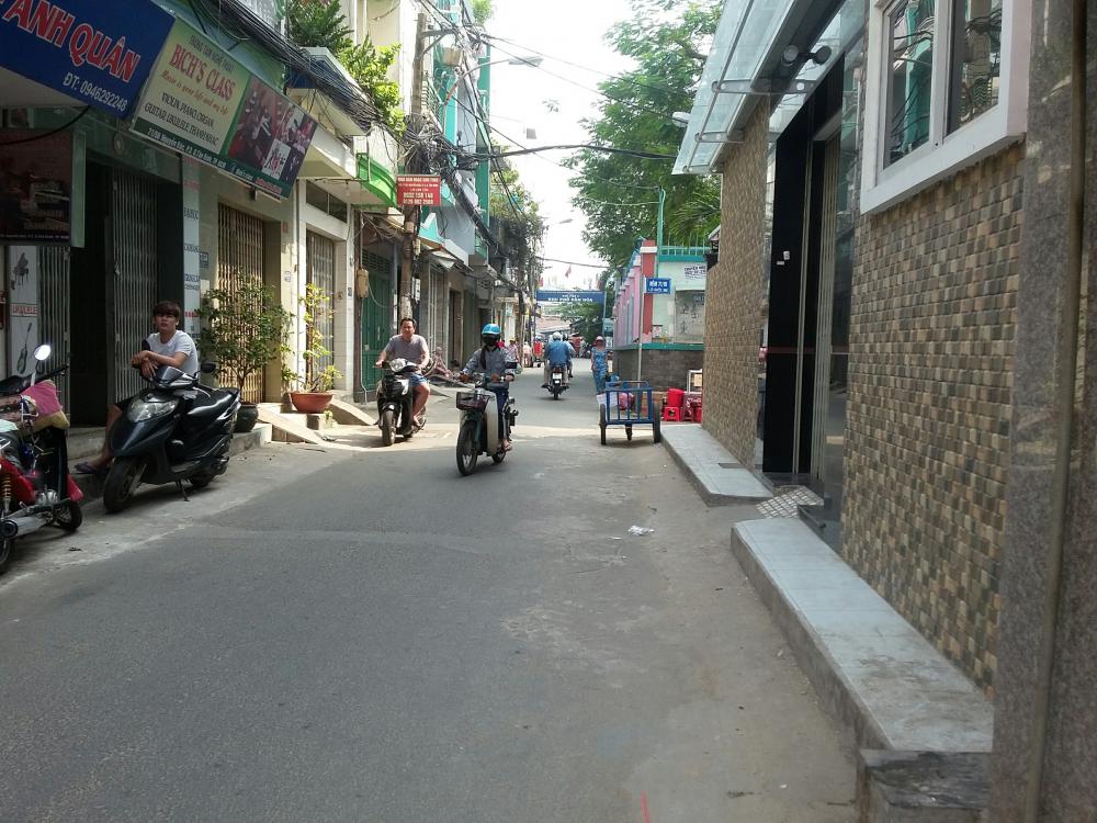 bán nhà 1 trệt 4 lầu mặt tiền Nguyễn Bặc, Tân Bình 14 tỷ bằng giá ngân hàng Agribank