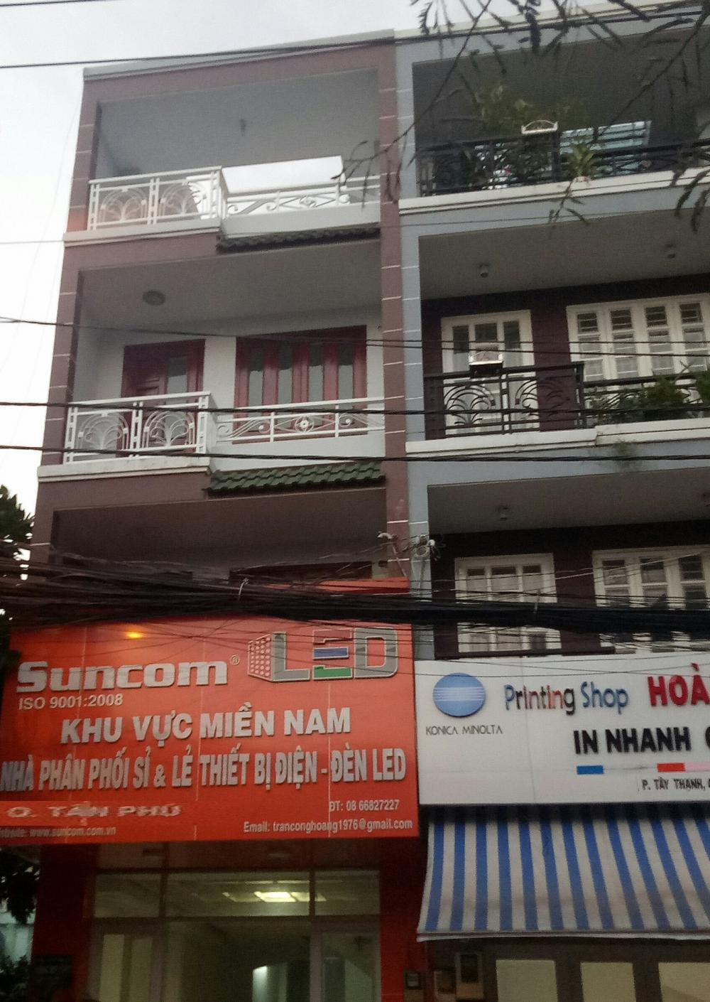 Nhà bán MT kinh doanh Nguyễn Hữu Tiến, 4x15m, 3 lầu đẹp, 6 tỷ 750 triệu