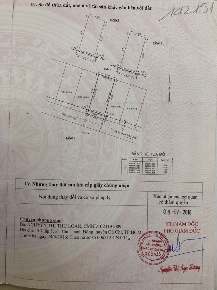 Bán nhà hẻm 67, đường Số 3, Phường 9, Quận Gò Vấp, 4 x 10m, 1 trệt 2 lầu, giá 3,3 tỷ