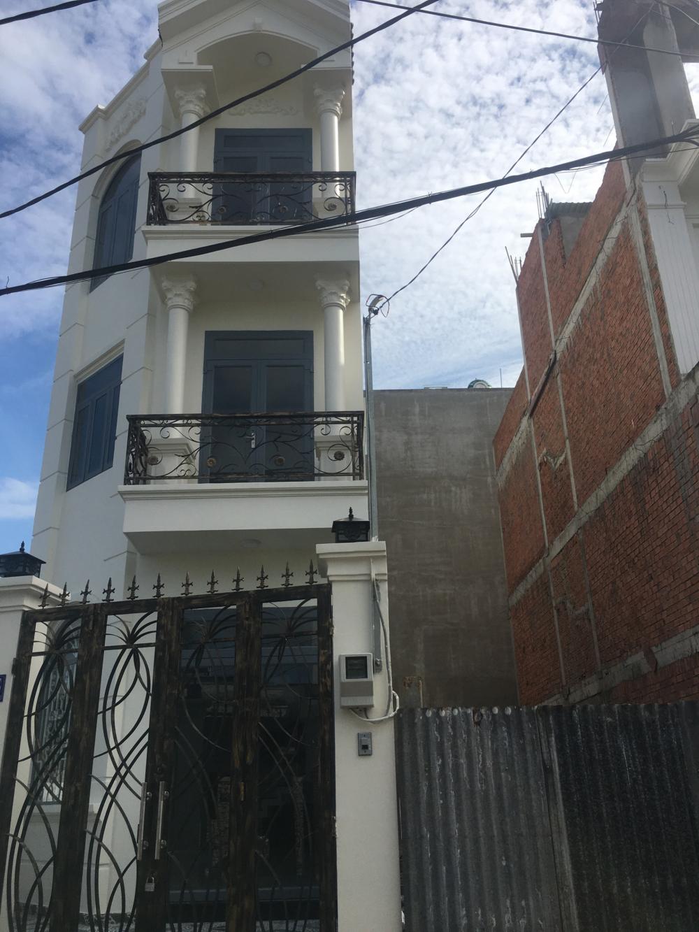 Bán nhà 3 tấm 4x13 ngay tiền đường số 8 hiệp Bình Phước cạnh khu dân cư Hồng Long