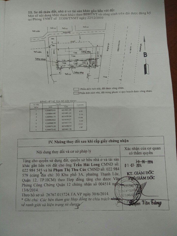 Bán nhà MT Hà Huy Giáp, Phường Thạnh Lộc, Quận 12, 4 x 26m, cấp 4, giá 7 tỷ