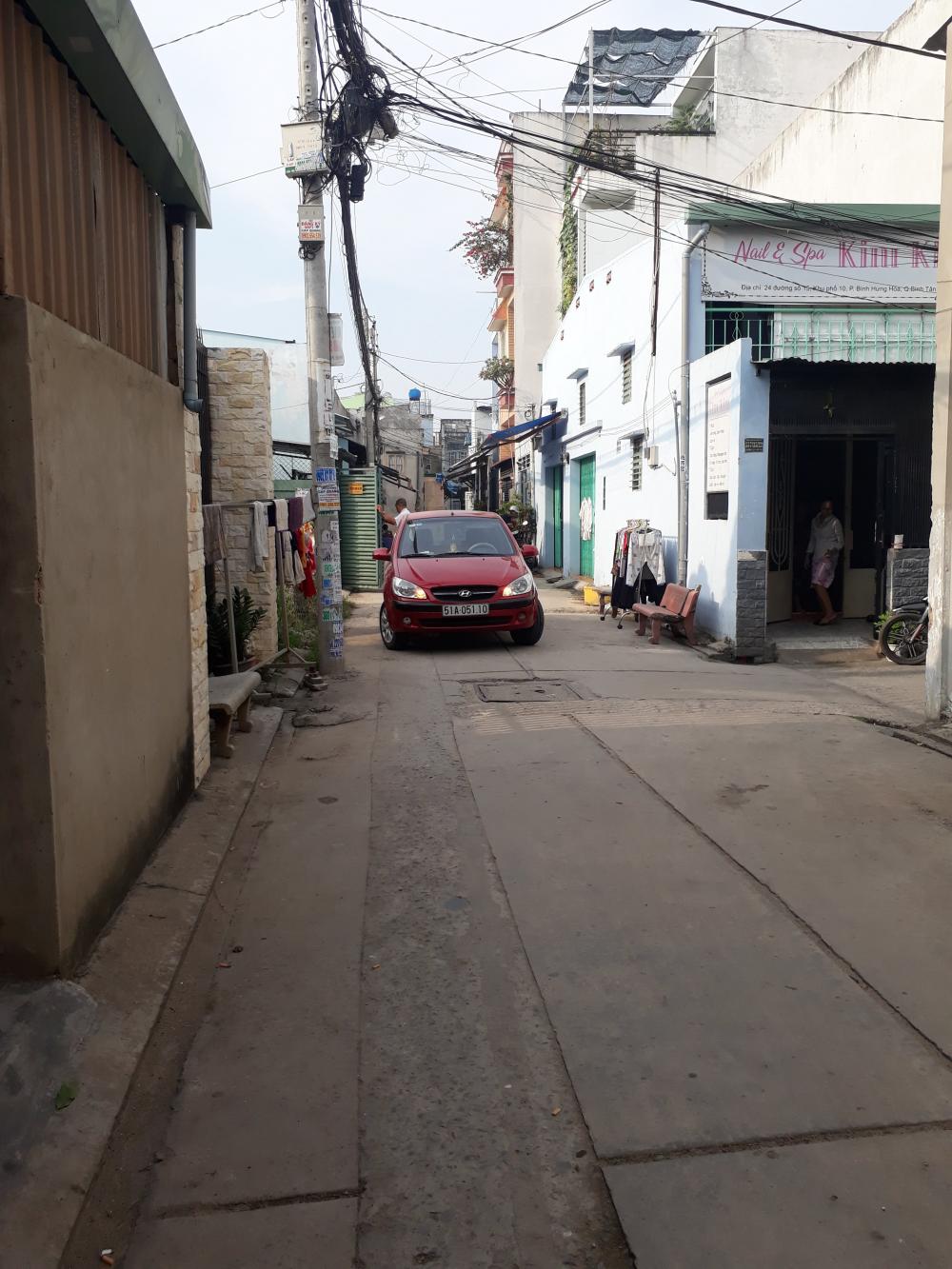 Bán nhà hẻm xe hơi 6m đường Nguyễn Văn Luông, quận 6 gần vòng xoay Phú Lâm
