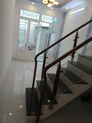 Nhà mới xây, sổ hồng riêng, DT 3x15m, 4PN, 3WC, hẻm 8m, Huỳnh Tấn Phát, Nhà Bè