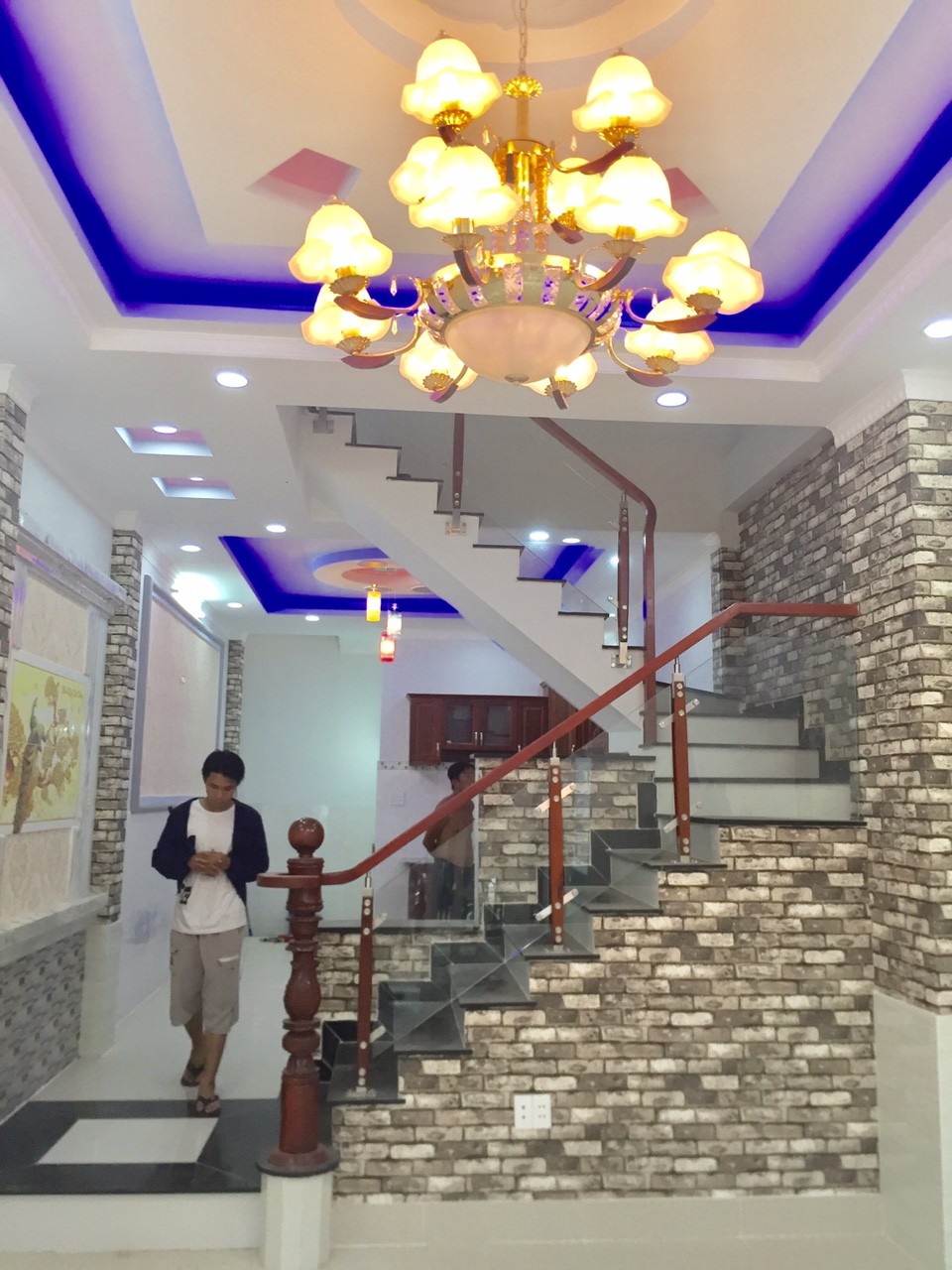 Bán nhà mới đẹp hẻm 71 Đào Tông Nguyên, Nhà Bè, DT 4x18m, 3 lầu. Giá 3,3 tỷ