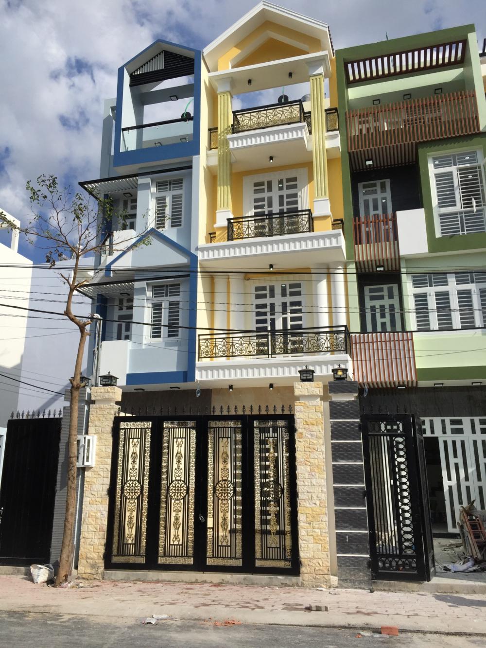 Bán nhà gần Phạm Văn Đồng, MT đường 26 mới nội thất, 1 trệt, 3 lầu, giá 3 tỷ