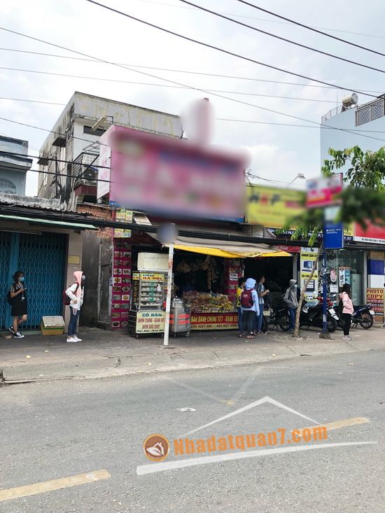 Bán gấp nhà 1 lầu mặt tiền Trần Xuân Soạn, P. Tân Thuận Tây, Quận 7
