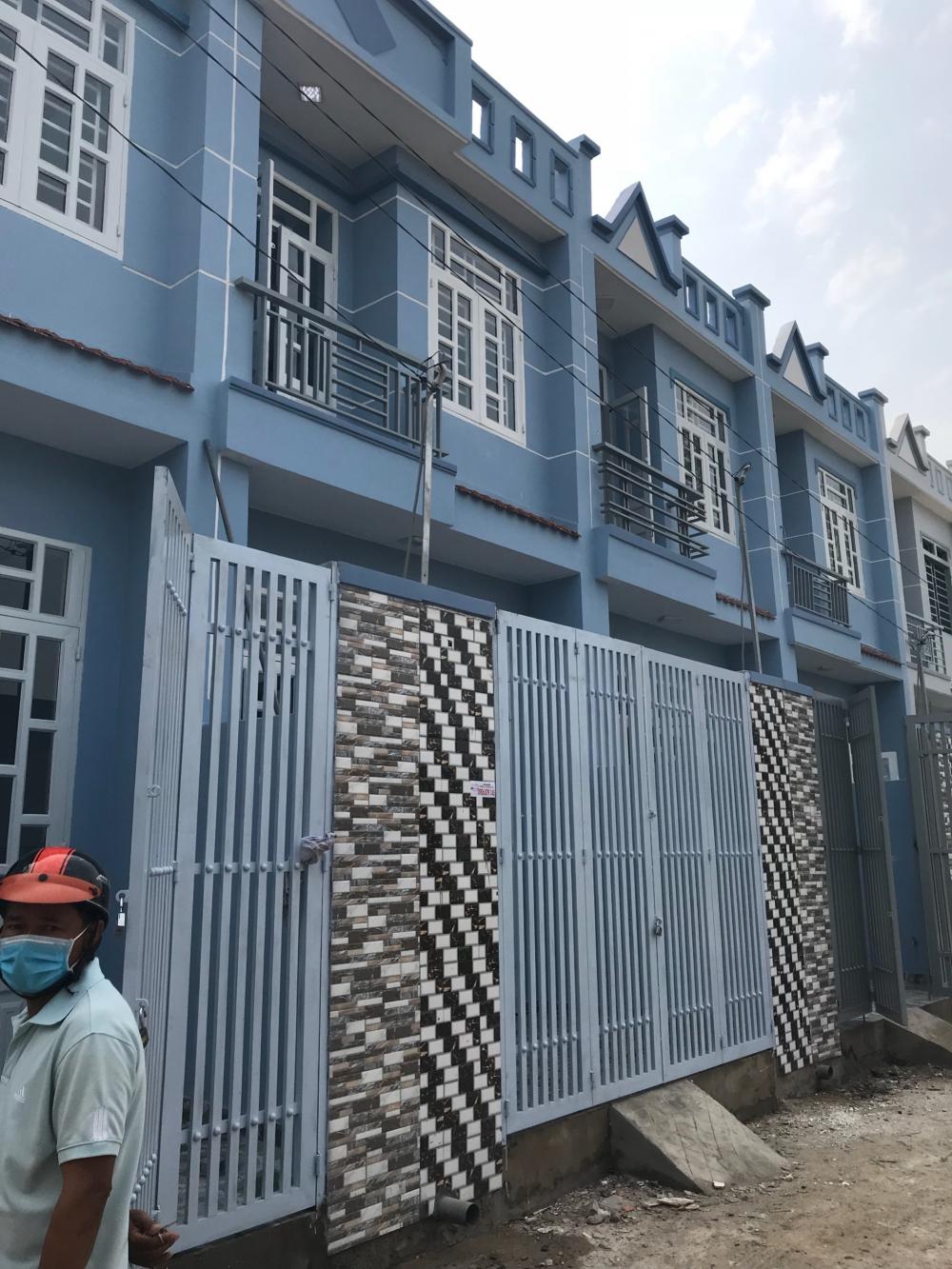 Bán nhà mới xây 1 sẹc Hương Lộ 80, Bình Tân, 60m2, đúc 1 lầu