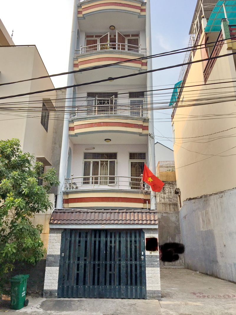 Bán gấp nhà 4 lầu trục đường Huỳnh Tấn Phát, Phú Thuận ( Hẻm 719). Giá 5.65 tỷ