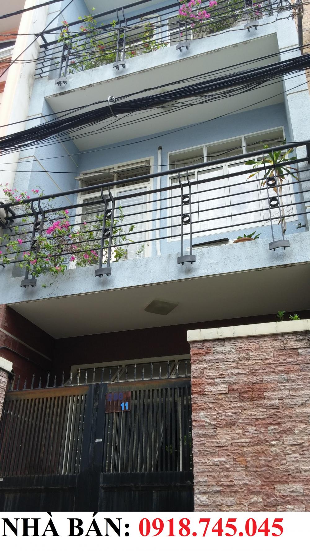 Bán nhà mặt phố tại Đường Nguyễn Bặc, Phường 3, Tân Bình, Tp.HCM giá 5,6 Tỷ