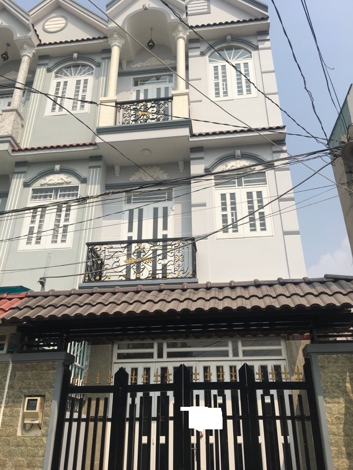 Bán nhà hẻm xe hơi 1806 Huỳnh Tấn Phát, Nhà Bè, Dt 4x 17m,3 lầu. Giá 3,1 tỷ