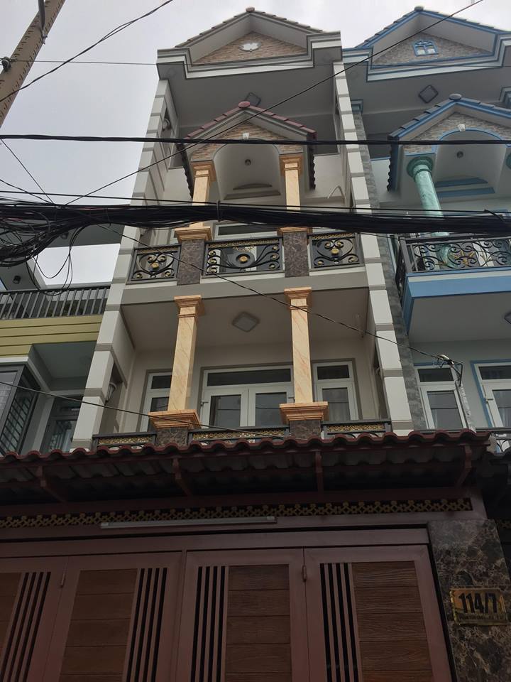 Bán nhà đường Phạm Văn Chiêu,p9, Gò Vấp, 4x19m, hẻm rộng 6m, 4,6 tỷ.