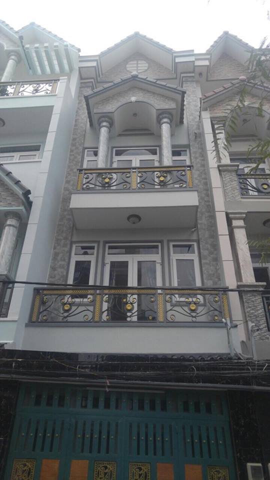 Bán nhà đường Phạm Văn Chiêu,p9, Gò Vấp, 4x19m, hẻm 6m, 1 trệt, 2 lầu, sân thượng. Giá: 4,6 tỷ.