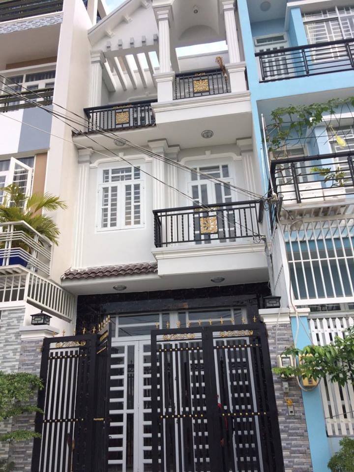 Nhà mới, 1 trệt,2 lầu,sân thượng,Lê Văn Lương, Phước Kiển,Nhà Bè.