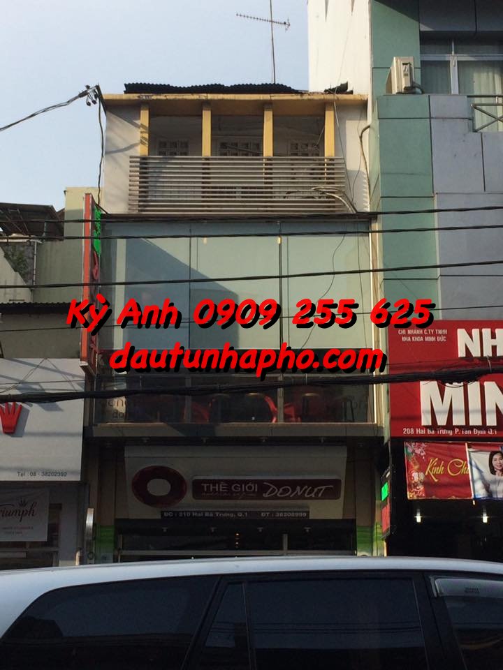 Cần Tiền Bán Nhà MT Bùi Thị Xuân P. Bến Thành Quận 1 DT 4x20 m Trệt, 4 lầu- Giá 40tỷ