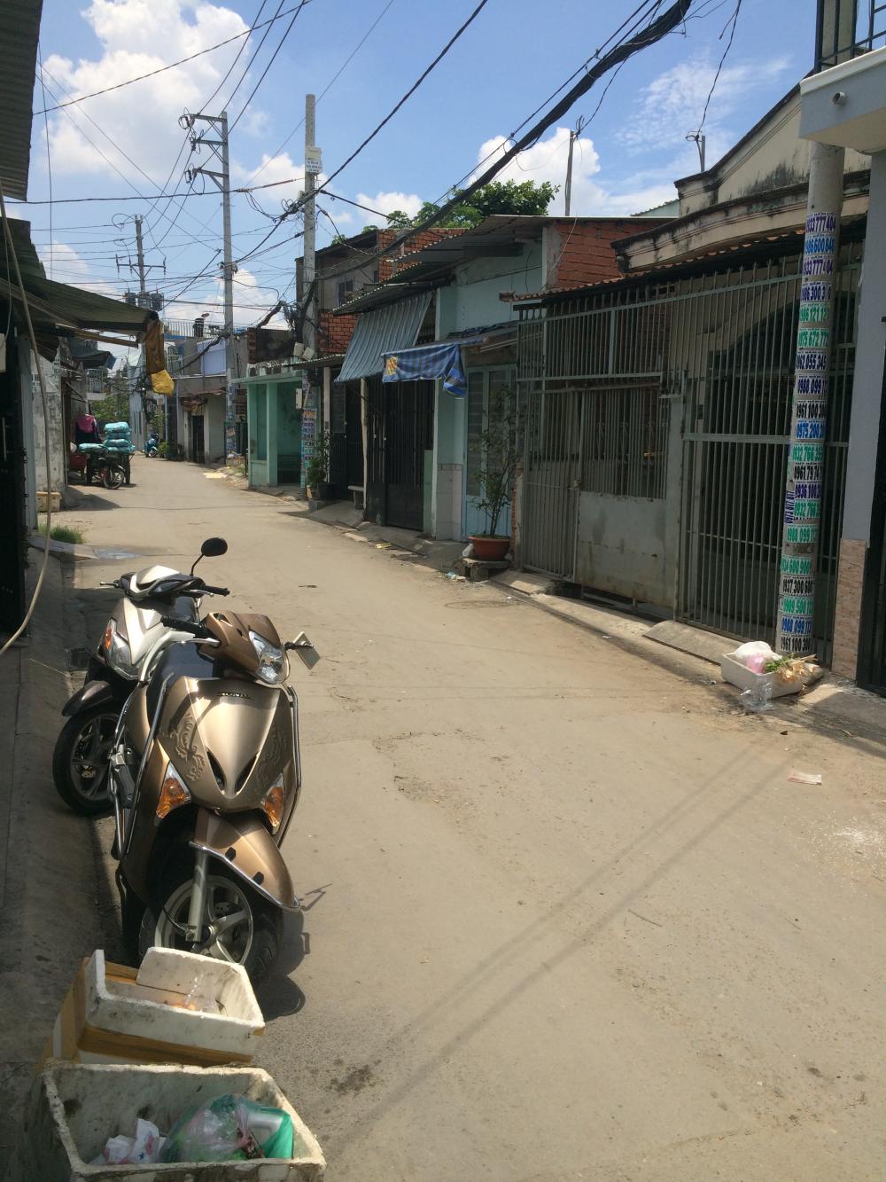 Bán nhà mặt tiền đường nhựa thông Võ Thị Hồi, Chợ đầu mối Hóc Môn, TP Hồ Chí Minh