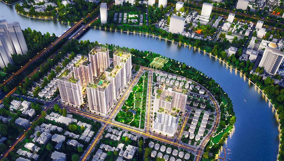 Bán căn hộ chung cư tại Dự án Gem Riverside, Quận 2,  Hồ Chí Minh diện tích 72m2  giá 40 Triệu/m²