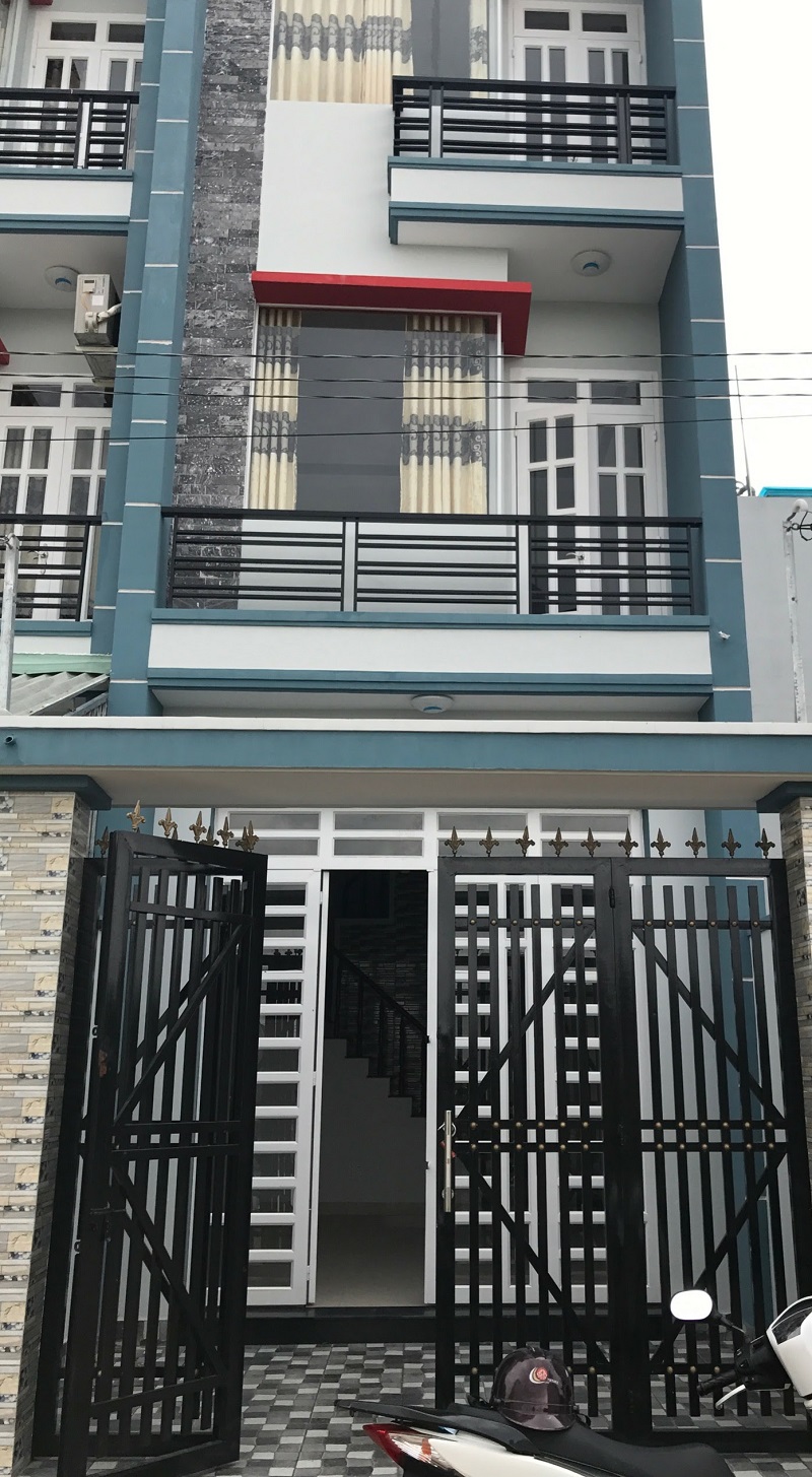 Cần bán nhà mới 1 trệt 2 lầu bên An dương Vương gần Phú Lâm