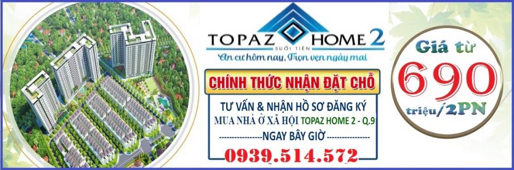 Tư vấn và nhận hồ sơ đăng ký mua NOXH Topaz Home 2 liền kề Suối Tiên LH: 0939514572