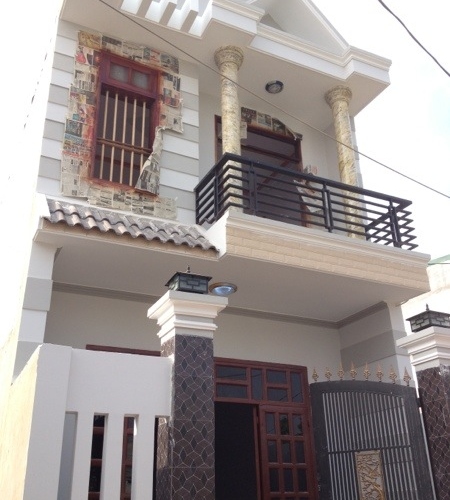 Bán nhà mới , đẹp, 1 lầu , DT: 4x13m, Nguyễn Văn Công, p3, GV.