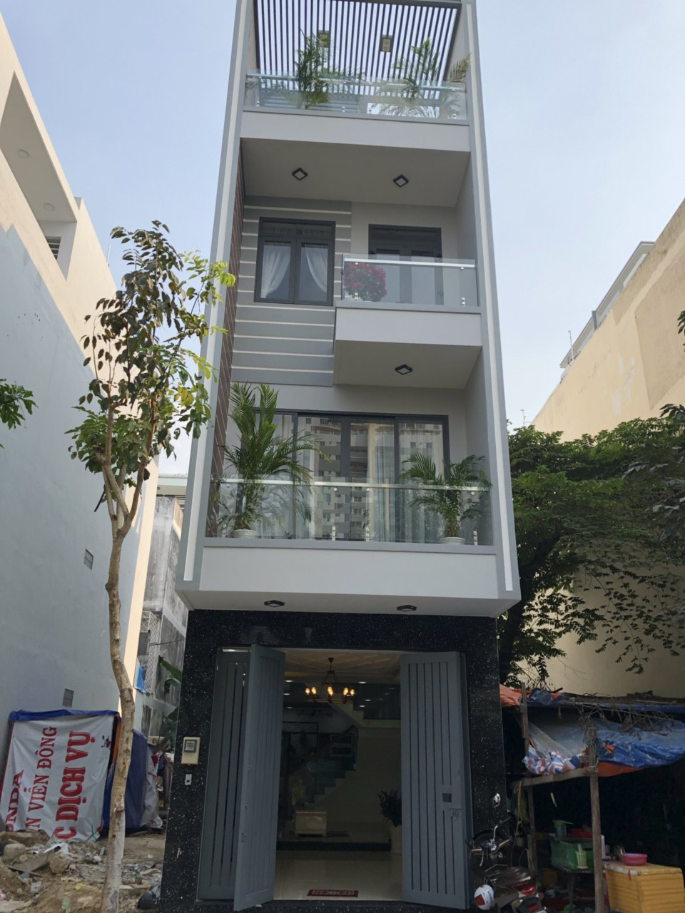 Cần bán nhà khu Sài Gòn Mới, Nhà Bè, DT 4x13m, 1 trệt 2 lầu, sân thượng. Giá 3,2 tỷ