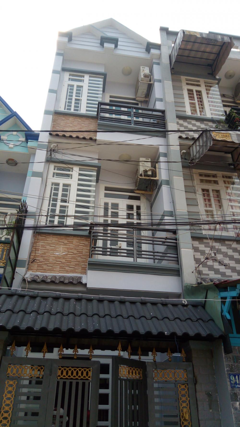 Cần bán gấp nhà hẻm 5m, 3 lầu, DT: 5x20m, P3, Nguyễn Văn Công, Gò Vấp