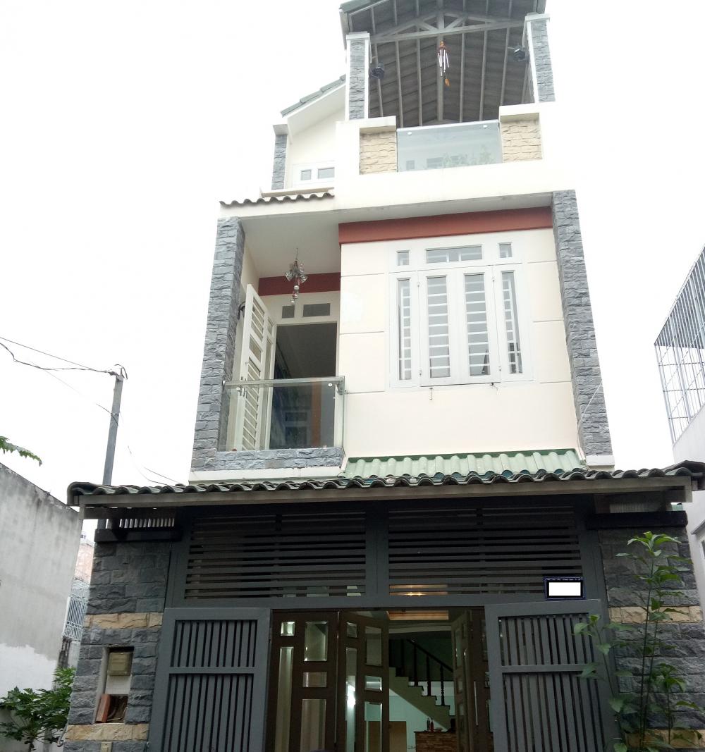 Bán nhà 2 lầu, giá 2.55 tỷ, sổ hồng riêng, 36m2, P. Bình Trị Đông, Q. Bình Tân