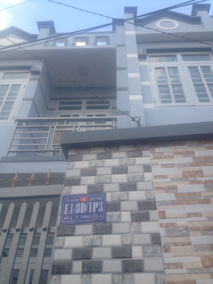 Nhà Phố 1TR 1L 2PN 64m2 giá chỉ có hơn 1 tỷ là mình có thể sở hữu được nhà  tại Vĩnh Lộc A bình chánh.