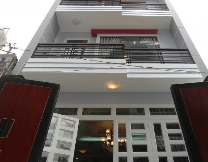 Bán nhà mới đẹp 1 trệt 1 lầu,diện tích 4x12m đường Bùi Đình Túy,Bình Thạnh.