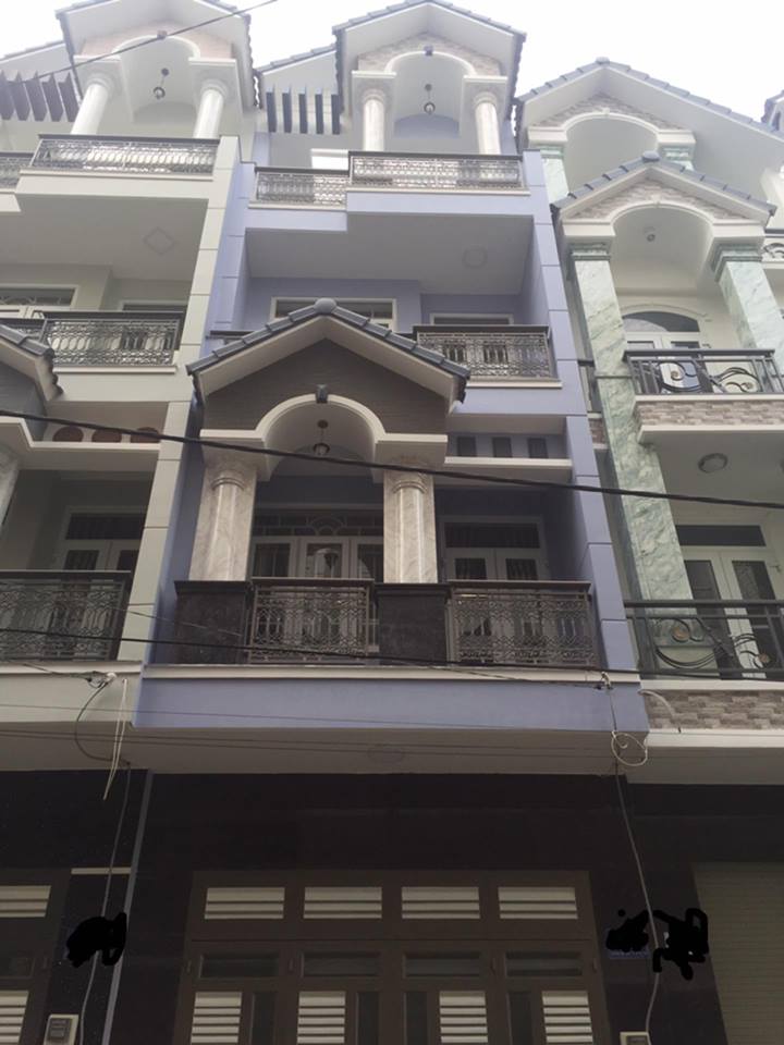 Nhà phố liền kề xây mới xây 2 tầng gần Hà huy Giáp, Q12, cách mặt tiền Hà Huy Giáp cầu An Lộc 3 phút , trong khu dân cư Vạn Xuân