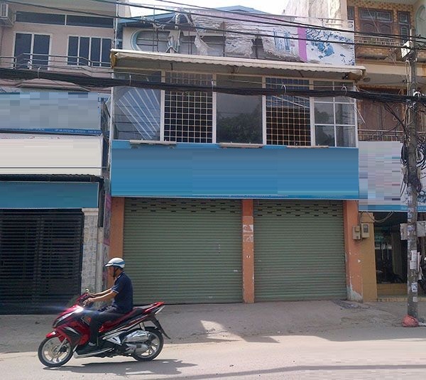 Nhà mặt tiền góc chợ Lê Thị Hồng, DT 5,2x22m CN 110m2, giá 10 tỷ, khu KD sầm uất. 