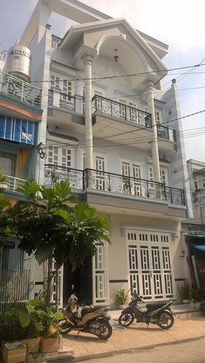 Bán nhà MTNB Lê Sao, Phú Thạnh, Tân Phú 8x8m. 3 lầu. Giá 8,2 tỷ LH 0901127776