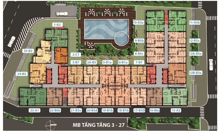 Chỉ từ 600 tr sở hữu ngay căn hộ Carillon 7, trung tâm Tân Phú, liền kề Đầm Sen, 10' đến sân bay