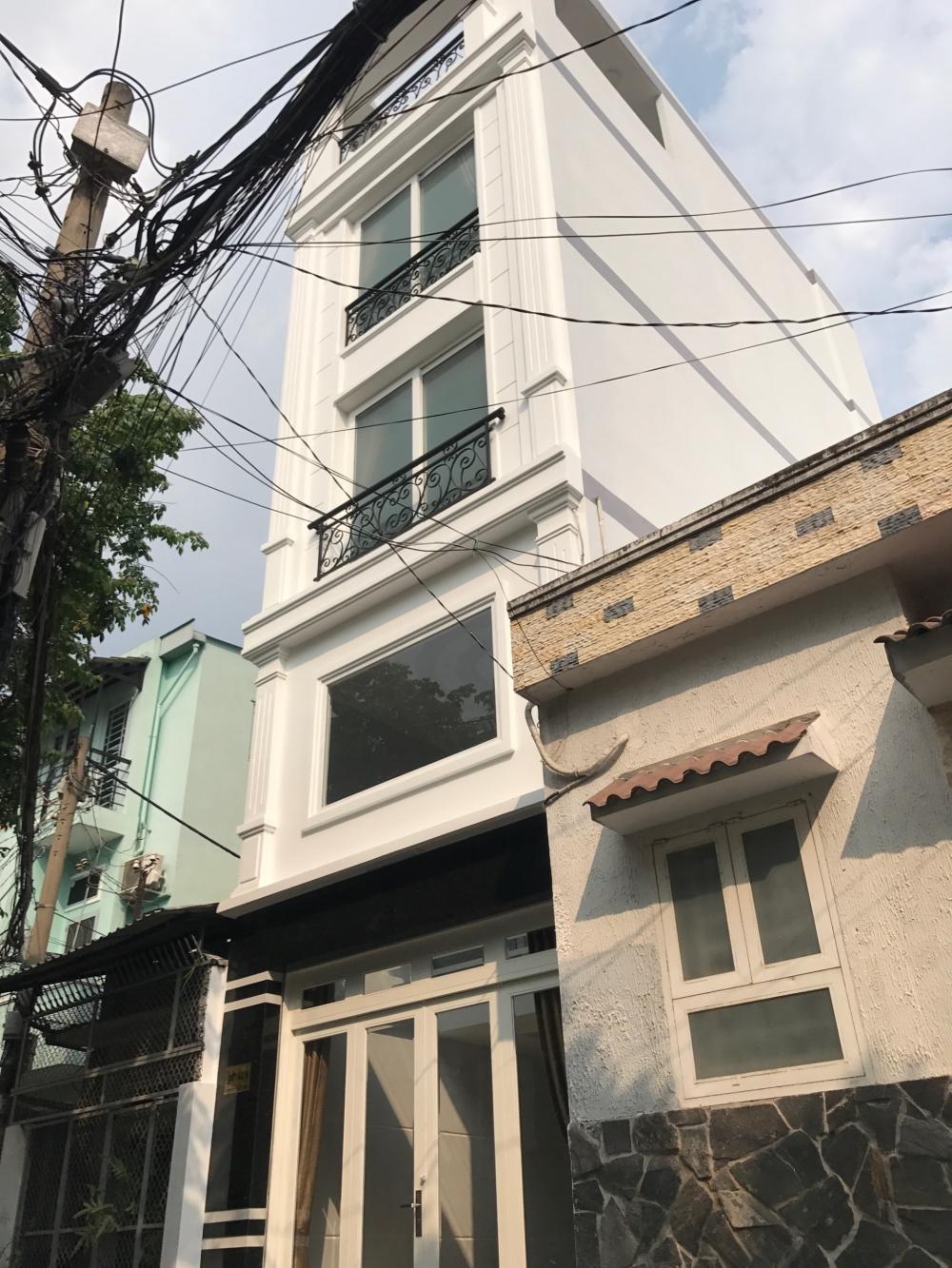 Bán gấp nhà HXH 4 tầng Nguyễn Văn Đậu, Bình Thạnh, giá 6.25 tỷ
