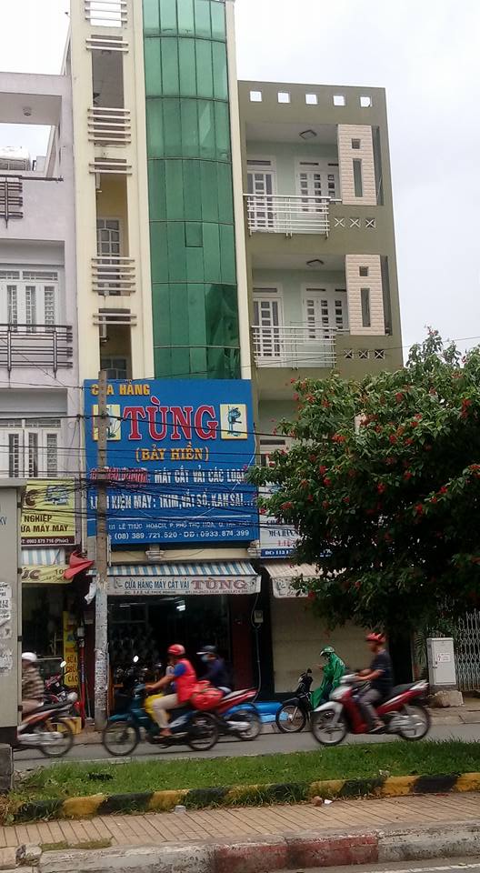 Nhà MTKD Lê Thúc Hoạch, Phú Thọ Hòa, Tân Phú, 4 lầu, 4x11m