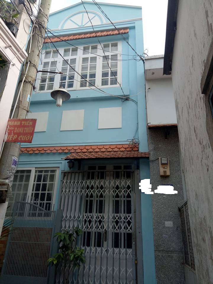 Bán nhà hẻm 4m Lý Tuệ, P. Tân Qúy, Q. Tân Phú, 4x10m, 1 tấm, giá 2.7 tỷ