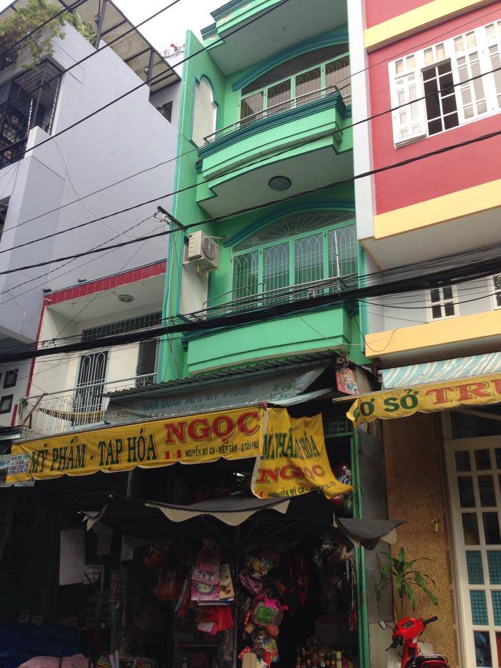 Nhà MTKD Nguyễn Mỹ Ca, Hiệp Tân, Tân Phú, 3.5x12m, 2 lầu
