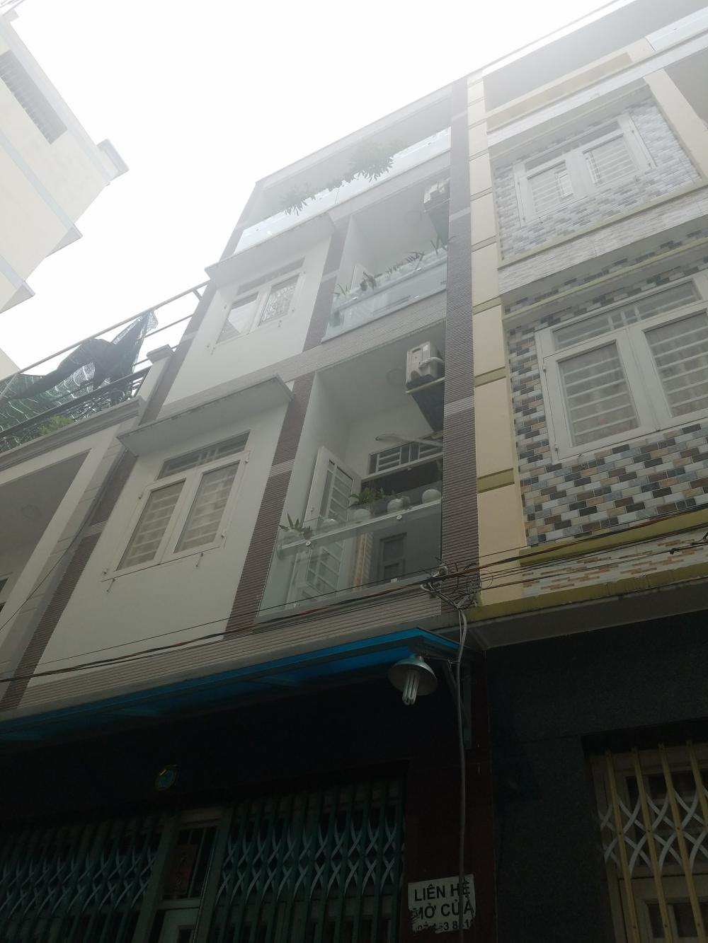 Bán nhà hẻm Phạm Quý Thích, 4m x 11m, 3 lầu, giá 4.9 tỷ, P Tân Quý, Q Tân Phú