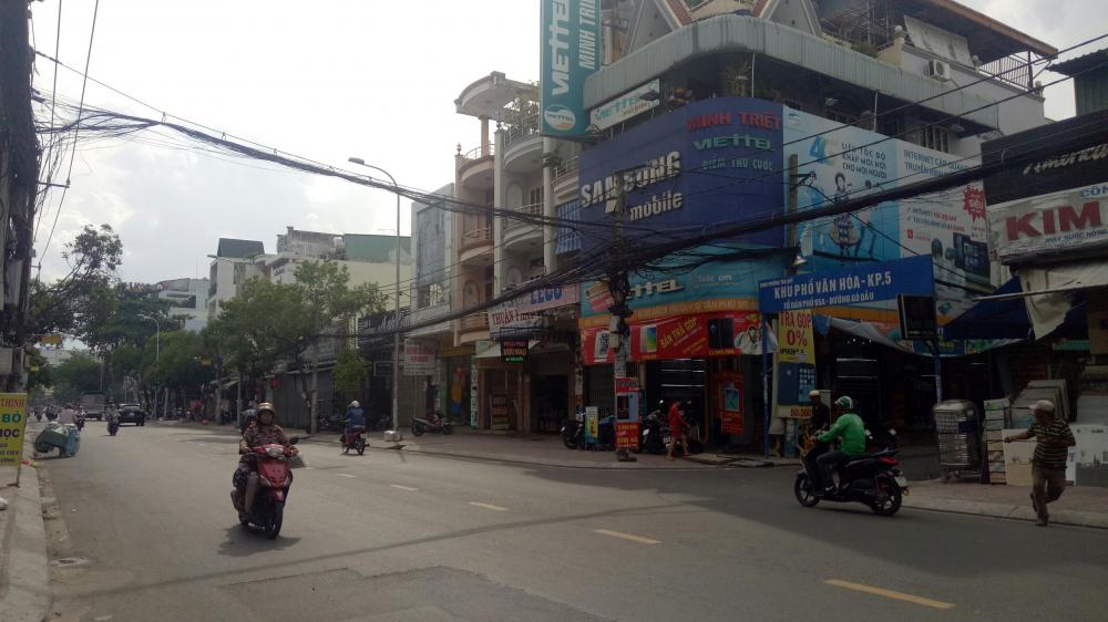 Bán nhà mặt tiền đường Gò Dầu, Q. Tân Phú, 4x16m, 3.5 tấm, giá 11 Tỷ. LH 0878078878
