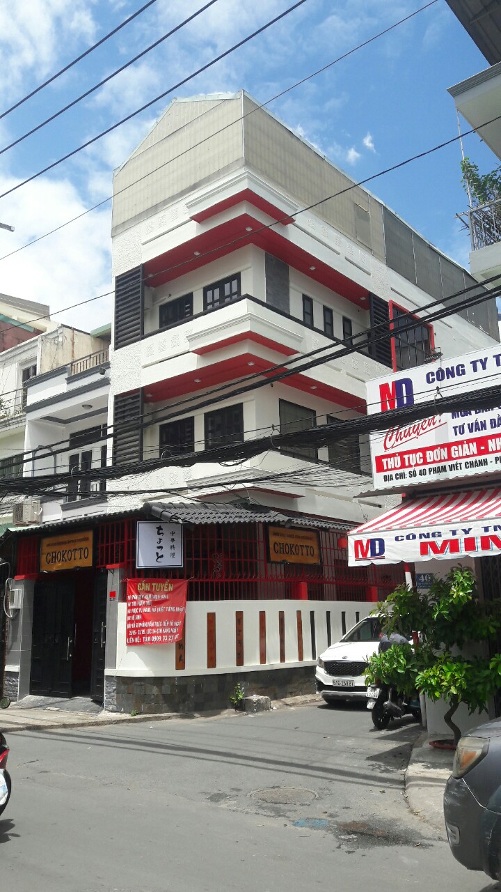 Bán nhà 2 Mặt tiền đường Phạm Viết Chánh - 4 tầng cho người Nhật thuê