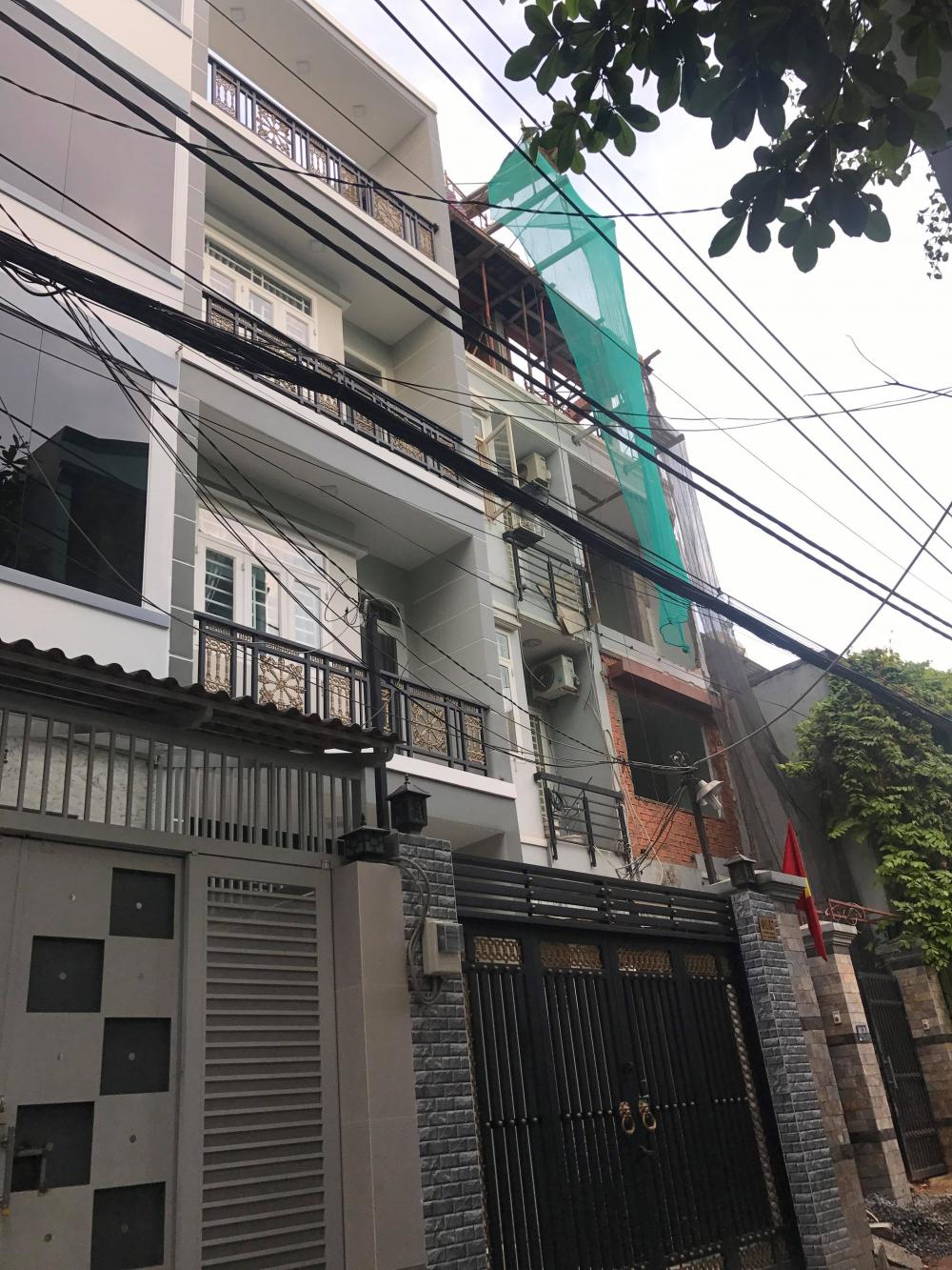Bán nhà mặt tiền đường C12, phường 13, quận Tân Bình, DT 4x25m, trệt, 2 lầu