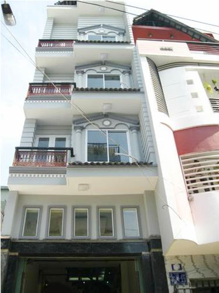 Bán nhà mặt tiền Sao Mai, P7 Tân Bình, DT 6,5x23m, 6 lầu