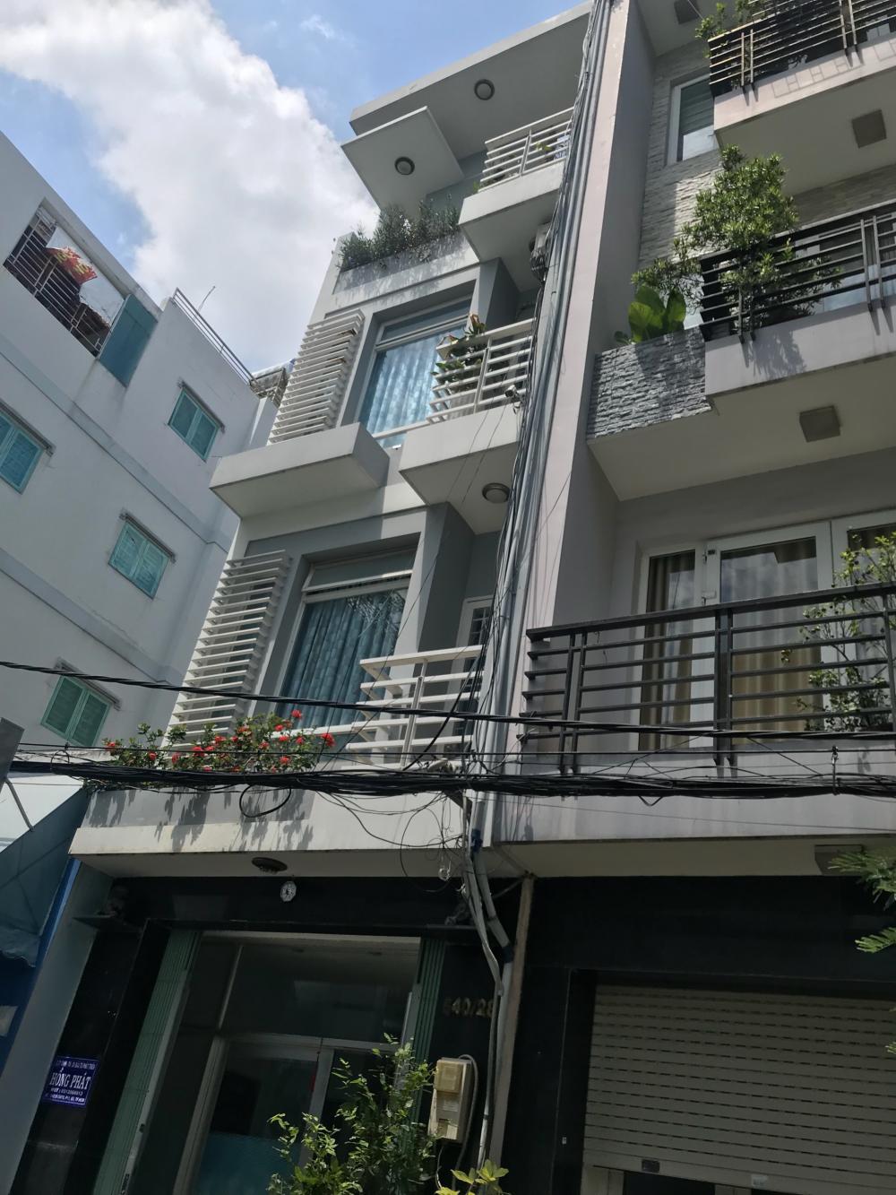Bán nhà đẹp 4 tầng HXH đường Phan Văn Trị,Q5 Giá tốt 15,3 TỶ