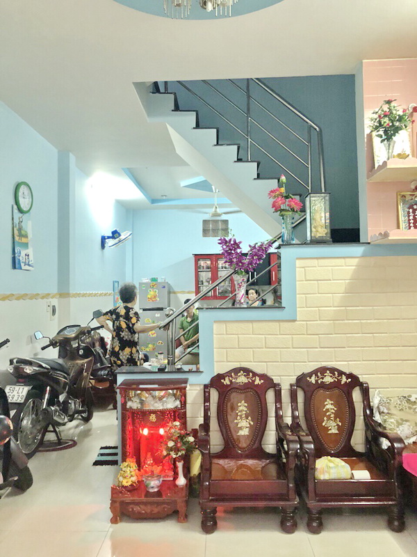 Bán nhà 2 lầu hẻm 119C đường Nguyễn Thị Tần Phường 2 Quận 8