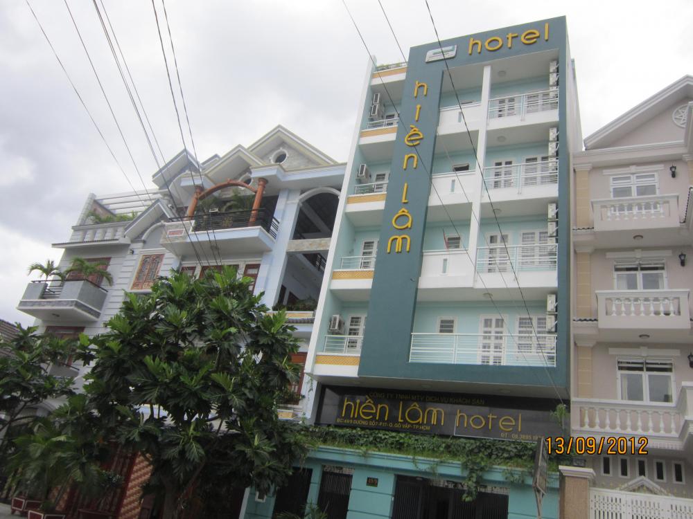 Bán khách sạn mt Dương Quãng Hàm, 5x28m, phường 6, Gò Vấp