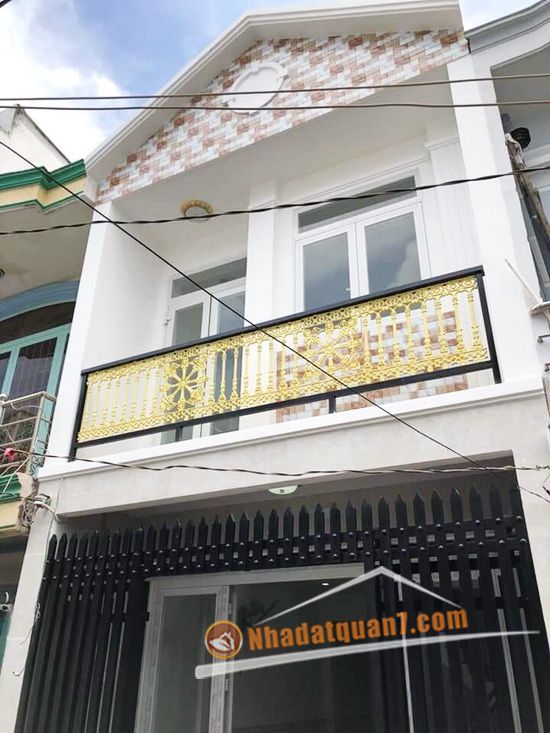 Nhà đẹp, xây mới, dọn vào ở liền hẻm 88 Nguyễn Văn Quỳ, Quận 7